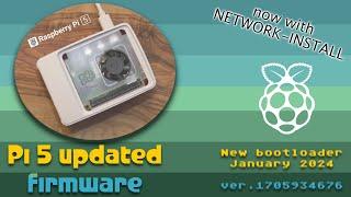 How to update Raspberry Pi 5 bootloader eeprom to latest stable version. Now has "network-install"