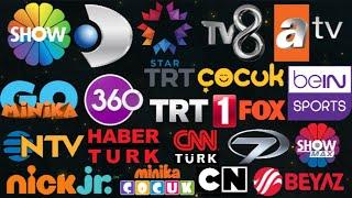 2023 Yılında En Çok İzlenen 20 Türk TV Kanalı (Uydu Yayını)