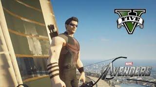 GTA 5 Hawkeye Marvel's Avengers