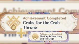Crabs for the Crab Throne - Genshin Impact Achievement