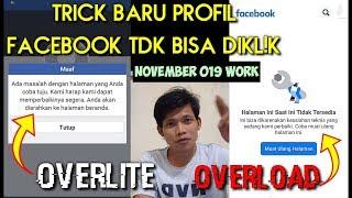 Cara Membuat Fb Overlite Overload TerbaruFacebook DiKlik Er0я