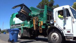 Recology's Ex North Bay Garbage Trucks - Summer 2019