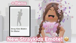 NEW STRAYKIDS EMOTES AND ITEMS-