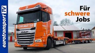 Joachim Fehrenkötter testet den DAF XG+ mit 530 PS