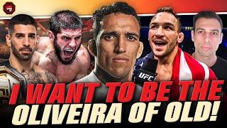 Charles Oliveira: WHO CARES if Michael Chandler 10-8'ed Me? | UFC 309