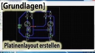 Platinenlayout in Eagle erstellen