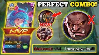 CICI PERFECT BUILD (100% BROKEN) | CICI VS. BALMOND -MLBB #cicimlbb #balmondmlbb #ciciplays