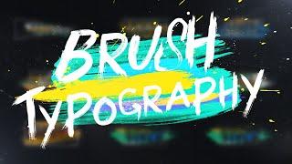 Brush Typography Pack | Filmora Effect