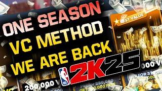 ONE SEASON VC METHOD IN NBA 2K25