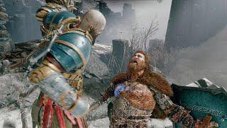 God of War: Ragnarok. БИТВА С МОДИ.