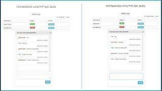 Chat Application using PHP Ajax Jquery - 1