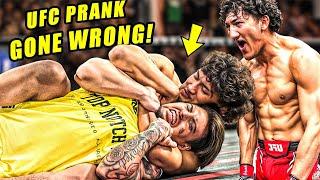 I Got KNOCKED OUT by UFC Fighter Raul Rosas After This INSANE Prank! (MUST WATCH)