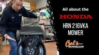 What do you need to know about the Honda HRN 216VKA?