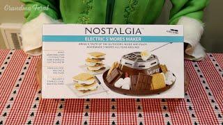 Nostalgia Electric S'mores Maker Review - And A S'mores Surprise!