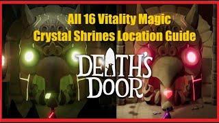 Death's Door | All 16 Vitality＋  Magic Crystal Shrines Location Guide