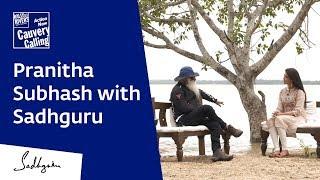 Pranitha Subhash in Conversation with Sadhguru @ KRS Dam [Full Talk]
