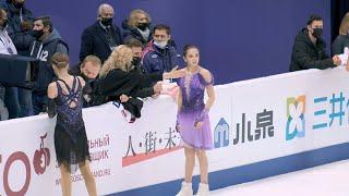 Valieva / Khromykh - SP Practice - Rostelecom Cup / Валиева / Хромых - тренировка КП - 26-11-2021