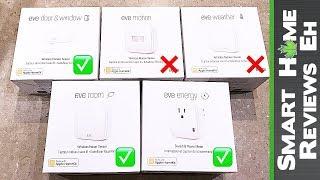 Elgato Eve Room, Outdoor, Door & Window and Motion Review - Smart Home Gadgets