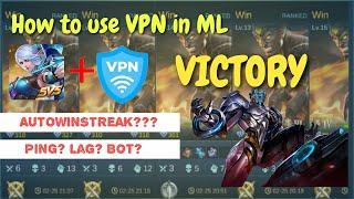 How to use VPN in ML. Paano gamitin ang VPN sa ML.