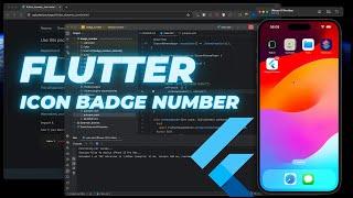 Flutter add Icon Badge Number