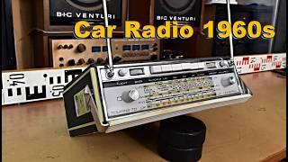 1960s Portable CAR RADIO ITT Schaub-Lorenz Touring 70