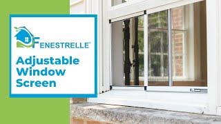 Fenestrelle Adjustable Window Screen