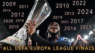 All Uefa Europa League Finals (2009-2024)