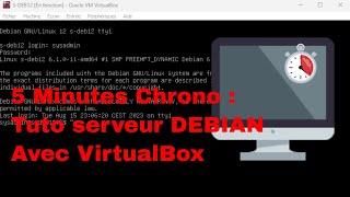 Guide Complet : Comment Installer Debian 12 sur VirtualBox - Étape par Étape