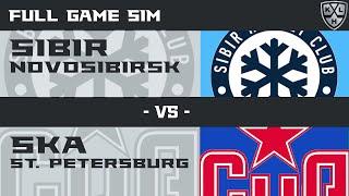 NHL 25 | KHL | SIBIR Novosibirsk - SKA St. Petersburg | FULL GAME SIM | PS5