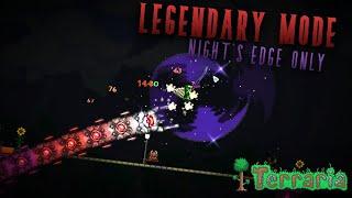 Legendary Mode Destroyer w/ Only Reworked Night's Edge (Terraria 1.4.4)