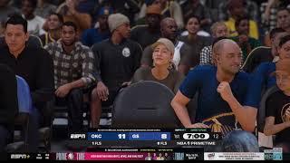 NBA LIVE! Golden State Warriors vs Oklahoma City Thunder I March 10, 2025, Full Gameplay 2K Live