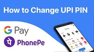 How to Change UPI Pin in Google Pay | PhonePe | Loxyo Tech