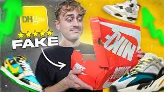 Je TESTE les FAKES SNEAKERS de DHGATE les MIEUX NOTÉS 