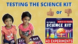 Ultimate Science kit Experiments and Review | Testing the experiments from Science kit |Einstein box