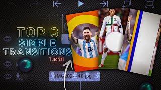 Top 3 shape transitions Tutorial || Ae Inspired Alight Motion || Basic transitions