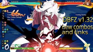 NEW Android 21 links and combos | DBFZ v1.32 | Dragon Ball FighterZ