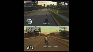 "Grove Street - Home..." | GTA: San Andreas (2004) vs Definitive Edition (2021) Comparison [GTA SA]