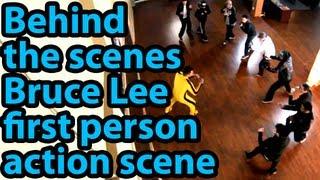 Bboy Jeromeskee and Lev Kalashnikov: Behind the Scenes of Bruce Lee first person yellow suit scene