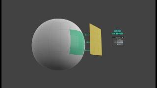 Snap to Mesh | eMesh Script Panel for MODO