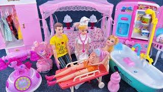 12 Minutes Satisfying with Unboxing Princess Bed Playset，Doctor Toys Collection ASMR | Review Toys