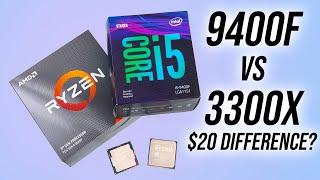 AMD Ryzen 3 3300X vs Intel i5-9400F - Budget CPU Comparison