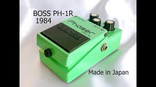 BOSS PH-1R Phaser 1984 Vintage Guitar Pedal Made in Japan ACA JRC4558DD F/S