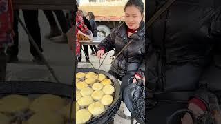 Henan,China,humble street breakfast.