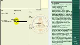 Tally ERP 9 Using TDS ( Tax Deduct at Source )Tutorial in Hindi