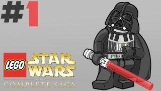 Lego Star Wars: The Complete Saga - Walkthrough - Part 1 - 100% Game Completion