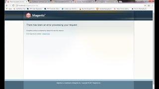 How to fix Magento Error log record
