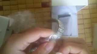 Smays A809L-S Elegant Round Cace Lady's Bracelet Bangle Wrist Quartz Watch Silver
