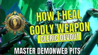 Neverwinter MOD26 - Cleric healer gameplay post cancel animation nerf - MDWP godly weapon