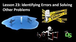 Delphi Programming Tutorial - Lesson 23: Identifying Syntax Errors and Solving Other Problems