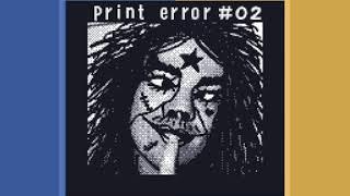 Gameboy Camera - Print Error #02 Error Screen